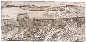 Striped Landscape by Unknown artist