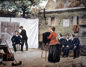 Traveling Photographer in France in 1890