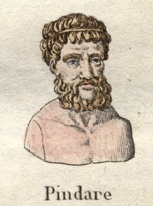 Pindar (518-v. 438 BC), Greek Opera Poet.