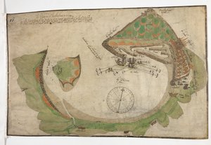 Plan of the Town and Harbour of San Sebastian, Drawn by Richard Poulter by Unknown artist