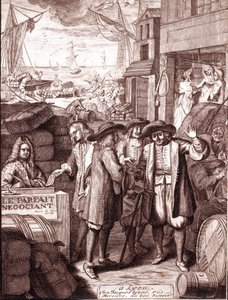 Port Merchants Talking to Each Other by Unknown artist