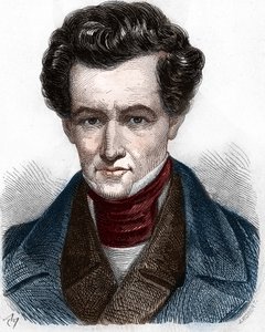 Portrait of Armand Carrel (1800-1836), French Journalist by Unknown artist