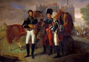 Portrait of La Ronciere, Commander of the Cavalry School of Saint Germain by Unknown artist