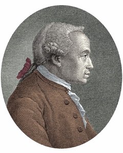 Portrait of Immanuel Kant (1724-1804) German philosopher