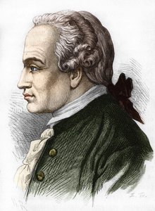 Portrait of Immanuel Kant, German philosopher by Unknown artist