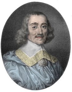 Portrait of Abraham Fabert, Marshal of France (engraving)