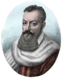 Portrait of Achilles de Harlay, First President of the Parliament of Paris (1536-1619) by Unknown artist