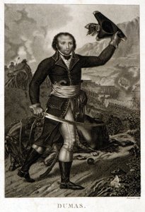 Portrait of Alexandre Davy Dumas (1762-1806), father of Alexandre Dumas by Unknown artist