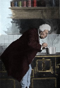 Portrait of Alexandre Dumas père in the furnaces by Unknown artist