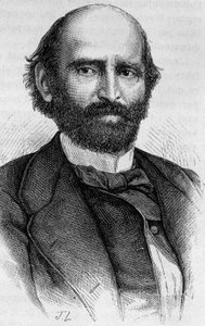 Portrait of Alexandre Glais-Bizoin (1800 - 1877). Engraving in 