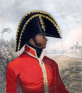 Portrait of Alexandre Sabes (1770-1818), first President of the Republic of Haiti