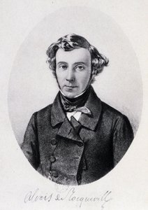Portrait of Alexis de Tocqueville by Unknown artist