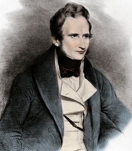 Portrait of Alfred de Vigny - Portrait of the Poet Alfred de Vigny (1797-1863). by Unknown artist
