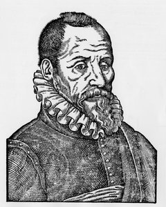 Portrait of Ambroise Paré (1509-1590), French surgeon by Unknown artist
