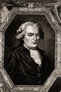 Portrait of Anthelme Brillat-Savarin. French magistrate and writer (1755 to 1826), author of the 