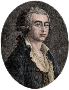 Portrait of Antoine Joseph Gorsas (1752-1793) French journalist and politician by Unknown artist