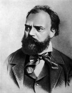 Portrait of Anton (Antonin) Dvorak (1841 - 1904), Czech composer