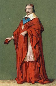 Portrait of Armand Jean Du Plessis, Cardinal de Richelieu by Unknown artist