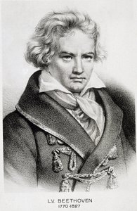 Portrait of Beethoven (1770 - 1827) by Unknown artist