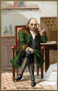 Portrait of Benjamin Franklin by Unknown artist