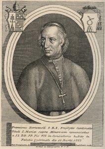 Portrait of Cardinal Francesco Bertazzoli (1754-1830) by Unknown artist