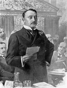 Portrait of Cecil John Rhodes (1853-1902), British Businessman and Colonial Administrator