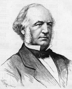 Portrait of Charles Bergeron (1808-1883) French engineer, great craftsman of the transformation of the ways of Paris, In "Le Monde Illustré" 1885 by Unknown artist