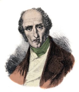 Portrait of Charles Fourier (1772 - 1837), French socialist theorist by Unknown artist