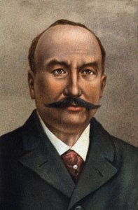 Portrait of Clement Ader, French Engineer, Pioneer of Aviation