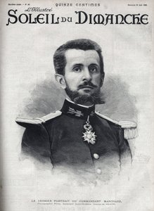 Portrait of Commander Jean Baptiste Marchand. Engraving in Le sun-du-dimanche, June 25 by Unknown artist