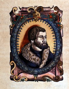 Portrait of Conrad Gesner, Zurich doctor after the Historia Animalium by Conrad Gesner, Tiguri 1560. Biblioteca nazionale Braidense. Milan by Unknown artist