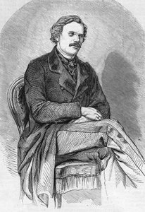 Portrait of Daniel Dunglas Home (1833-1886) medium. by Unknown artist