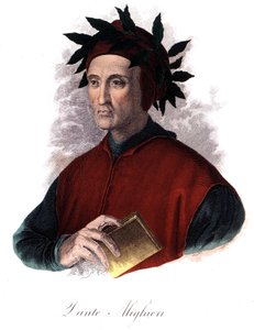 Portrait of Dante (1265-1321), Italian poet by Unknown artist