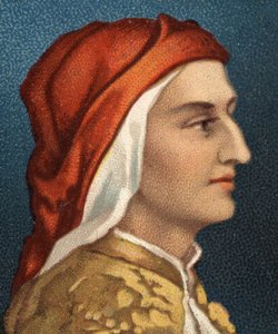 Portrait of Dante Alighieri, Italian Writer by Unknown artist