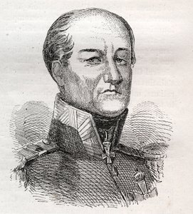 Portrait of David Hendrik, Baron Chasse (engraving) by Unknown artist