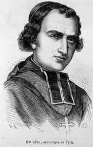 Portrait of Denys Auguste Affre (1793-1848), Archbishop of Paris by Unknown artist
