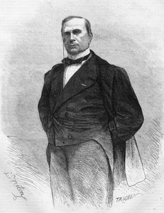 Portrait of Emile de Girardin (1806-1881), French publicist and politician, founder of the modern press by Unknown artist