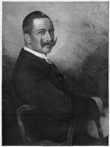 Portrait of Emperor William II (Kaiser Wilhelm II German Emperor and King of Prussia) 1899