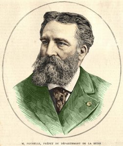 Portrait of Eugene Rene Poubelle (1831 - 1907), French civil servant and prefect of the Seine. Bianchetti collection by Unknown artist