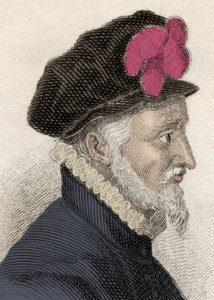 Portrait of Fadrique Alvarez de Toledo y Enriquez de Guzman (1537-1583), called Don Fadrique, fourth Duke of Alba, Duke of Huescar, Marquis of Coria and Grand Commander of the Order of Calatrava. Engraving of the 19th century
