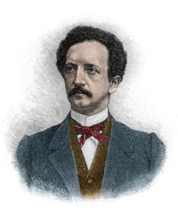 Portrait of Ferdinand Johann Gottlieb Lassalle (1825-1864) a German jurist, philosopher, and socialist political activist - Engraving by Unknown artist