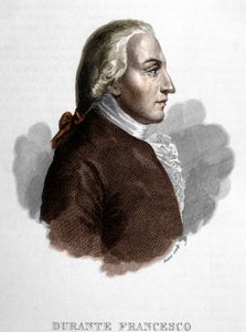 Portrait of Francesco Durante, Italian Musician by Unknown artist