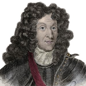 Portrait of Francois-Henri de Montmorency-Bouteville, Marshal of Luxembourg, Duke of Piney and French general.