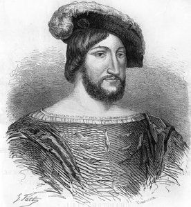 Portrait of Francois 1st King of France (1494-1547) by Unknown artist