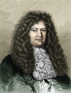 Portrait of François Michel Le Tellier, Marquis de Louvois (1639 - 1691), French politician - in Histoire des Français par Lavallée, engraving, sd. by Unknown artist