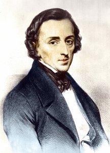 Portrait of Frederick Chopin (1810-1849), Polish composer by Unknown artist