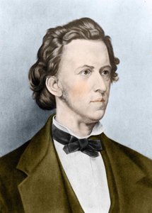 Portrait of Frederick Chopin, Polish Composer by Unknown artist