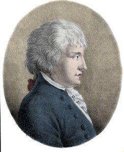 Portrait of Giovanni Battista Pergolesi (1710-1736), Italian Composer. Engraving of the 19th Century by Unknown artist