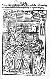 Portrait of Giovanni Pico della Mirandola by Unknown artist