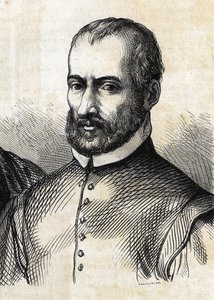 Portrait of Giovanni Pierluigi da Palestrina (1525-1594), Italian composer. by Unknown artist